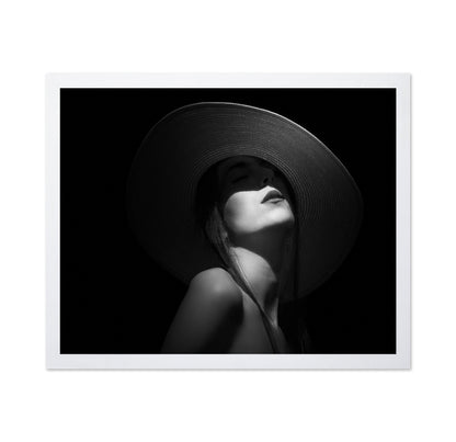 Elegant Hat Portrait No2