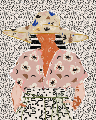 Floral Outfit Woman