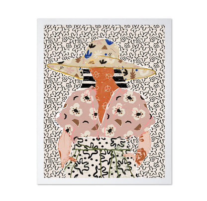 Floral Outfit Woman