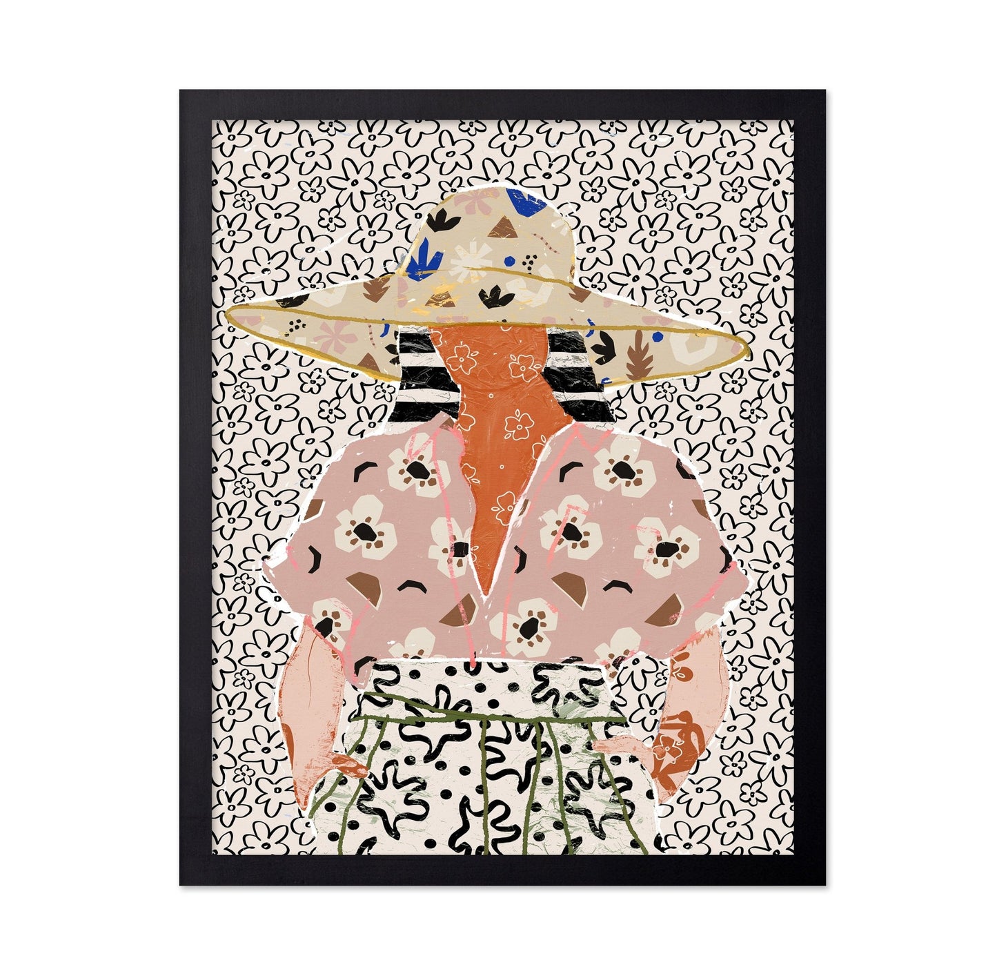 Floral Outfit Woman