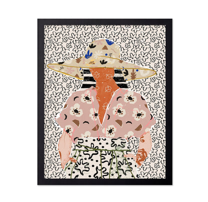Floral Outfit Woman