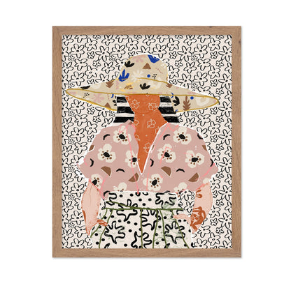 Floral Outfit Woman