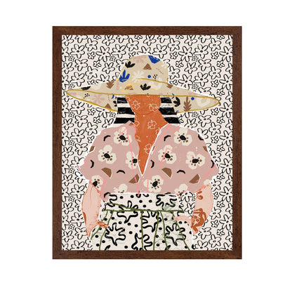 Floral Outfit Woman