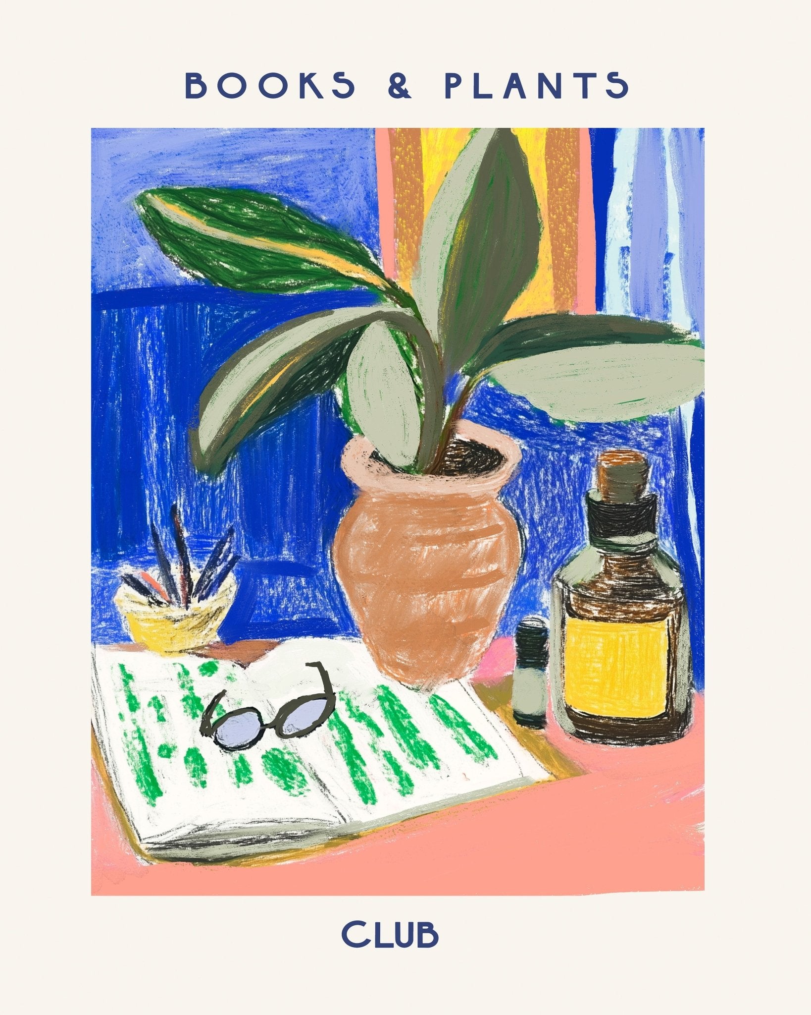 Books And Plants Still