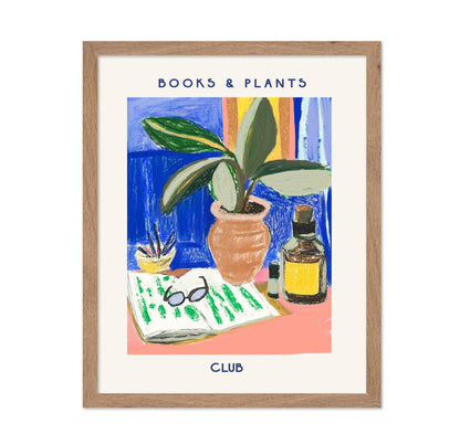 Books And Plants Still