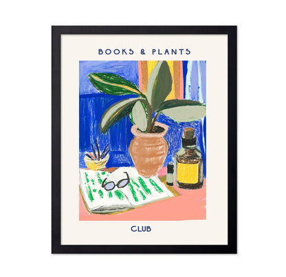Books And Plants Still