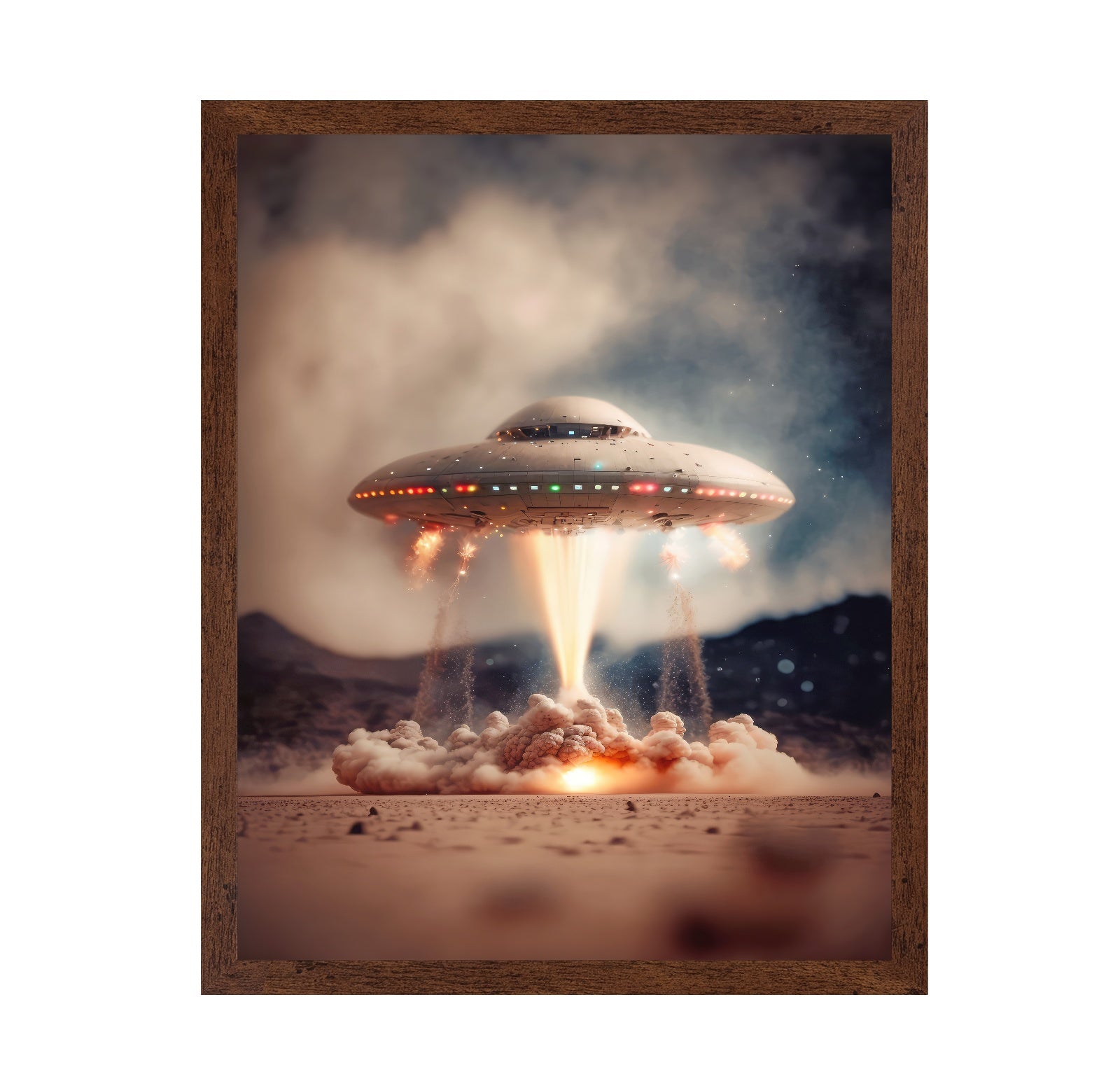 UFO Desert Landing