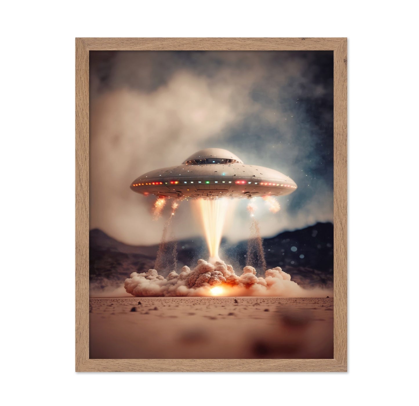 UFO Desert Landing