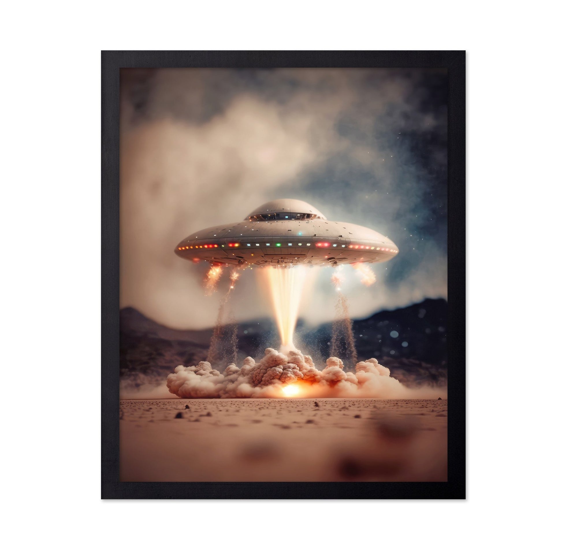 UFO Desert Landing