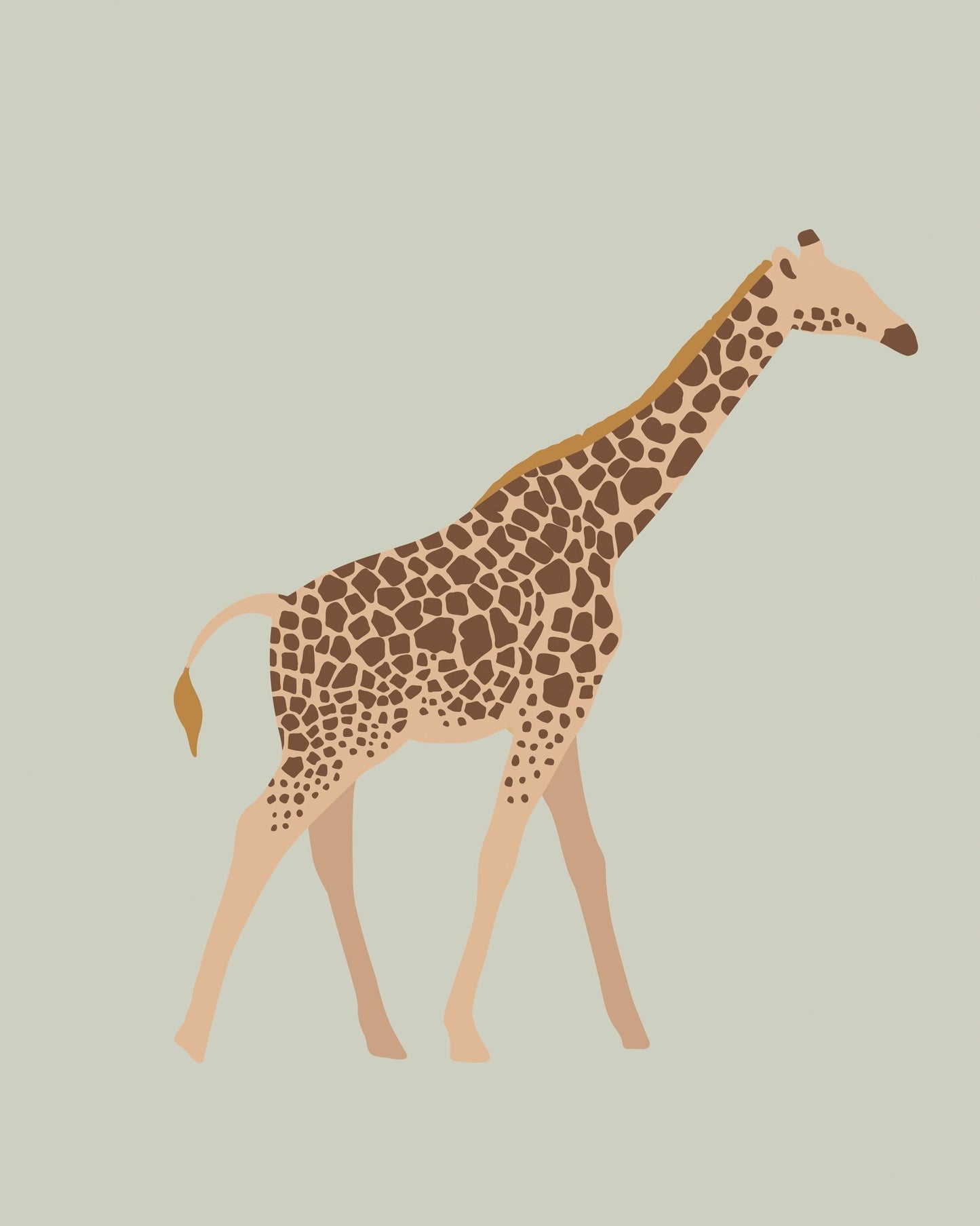Minimalist Giraffe