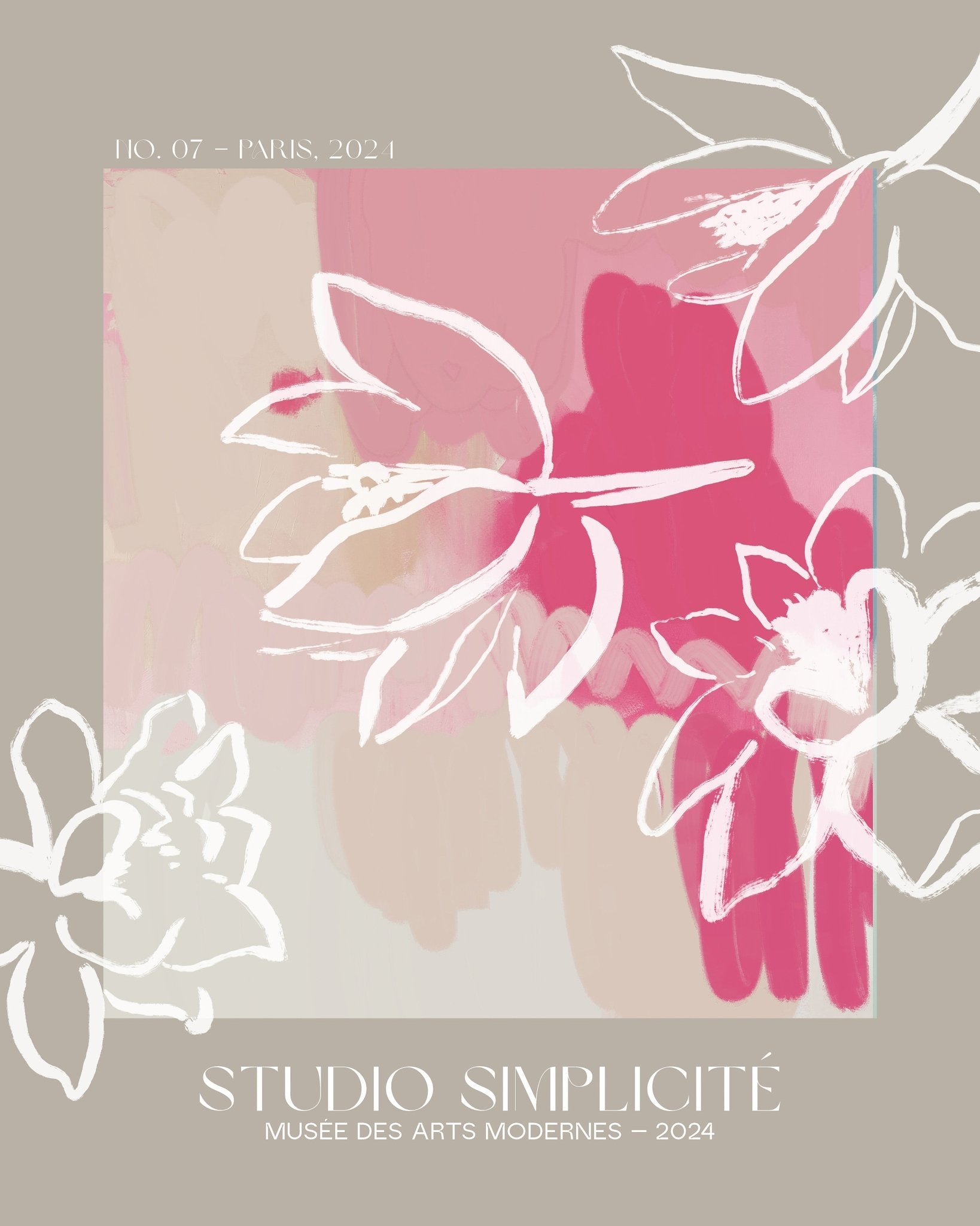Paris Floral Sketch
