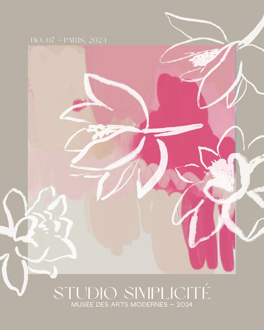 Paris Floral Sketch