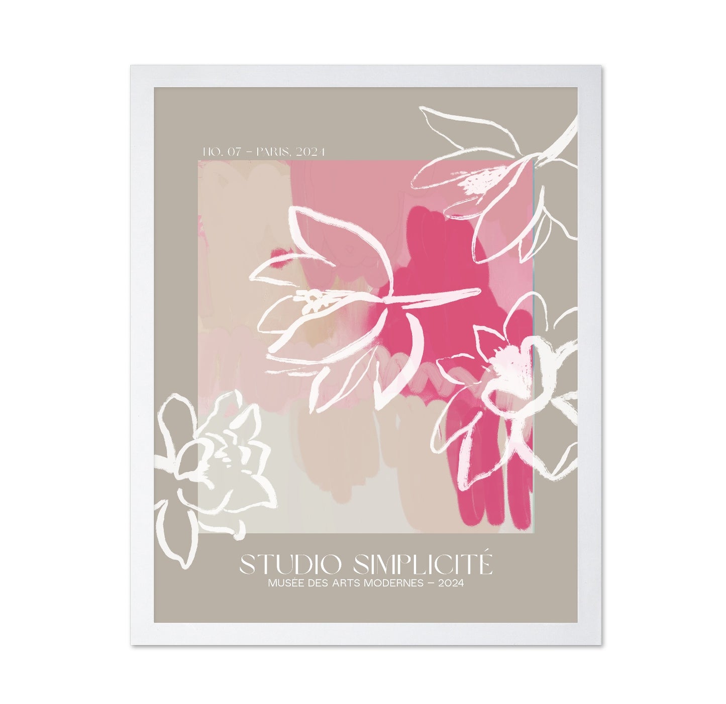 Paris Floral Sketch