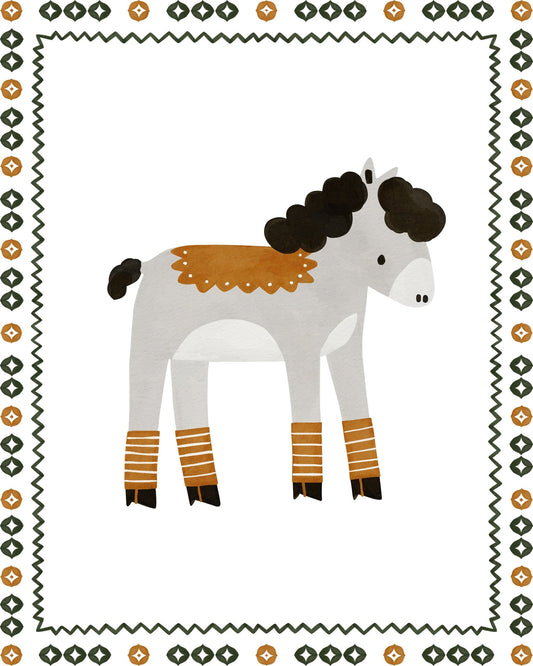 Folk Style Horse