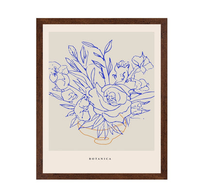 Botanical Line Bouquet No1