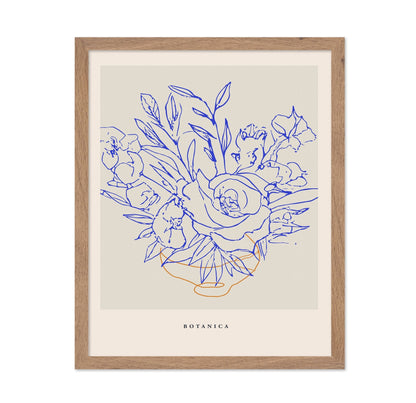 Botanical Line Bouquet No1