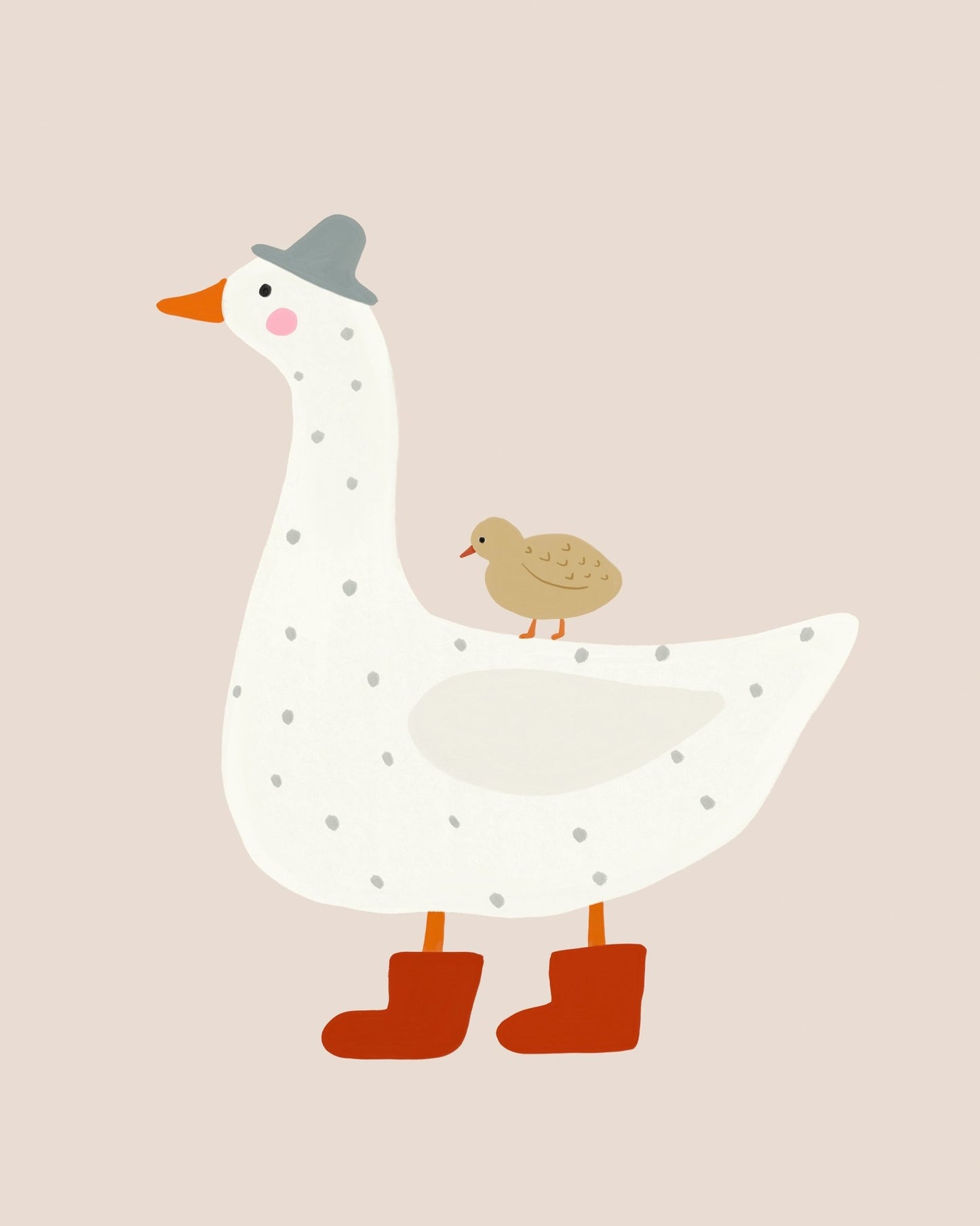 Duck With Baby
