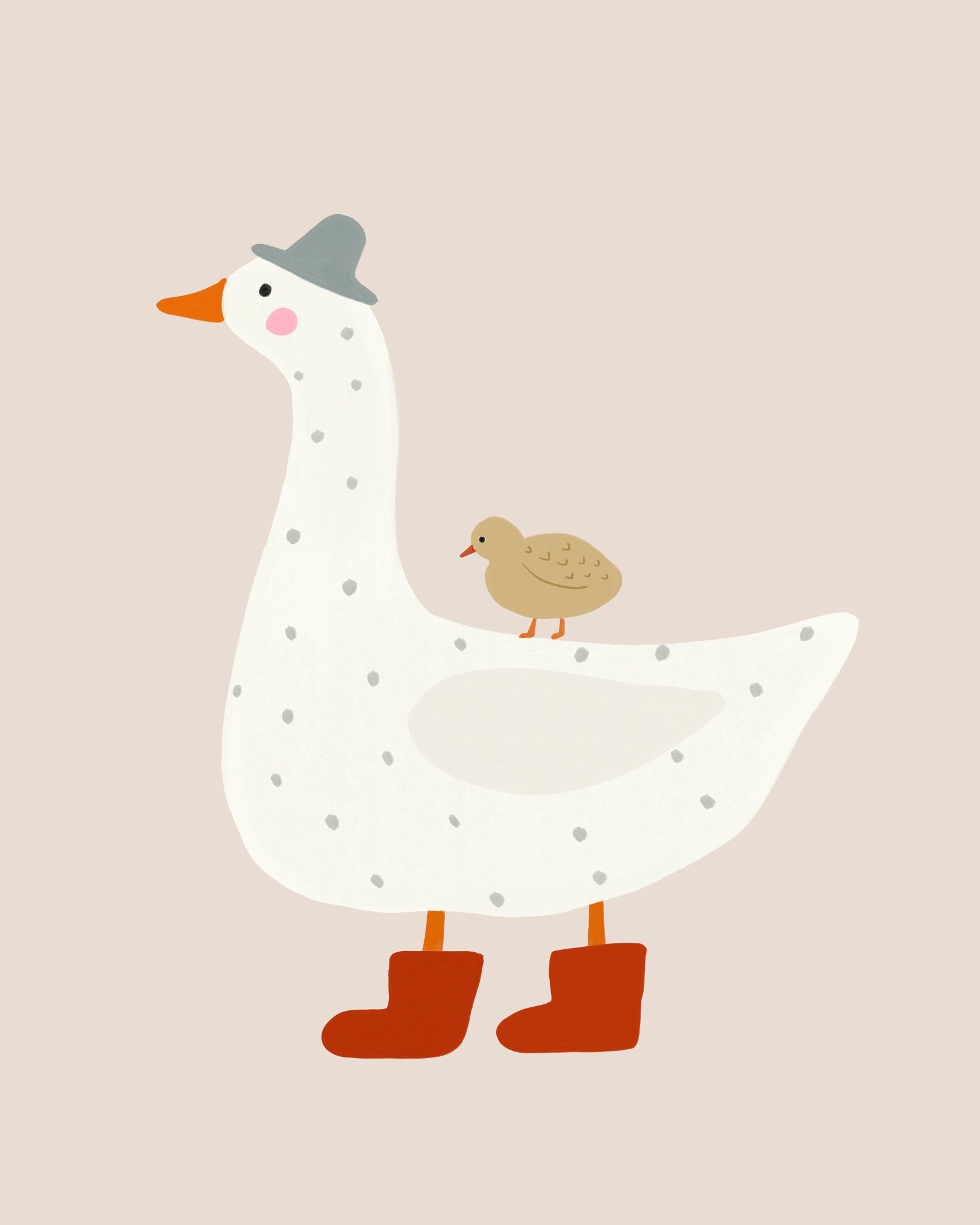 Duck With Baby