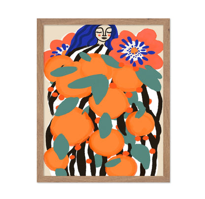 Woman With Oranges