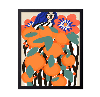 Woman With Oranges