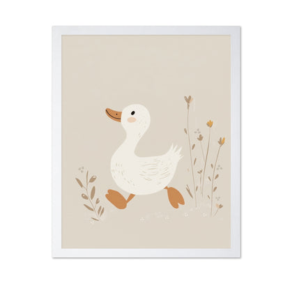 Cute Walking Duck