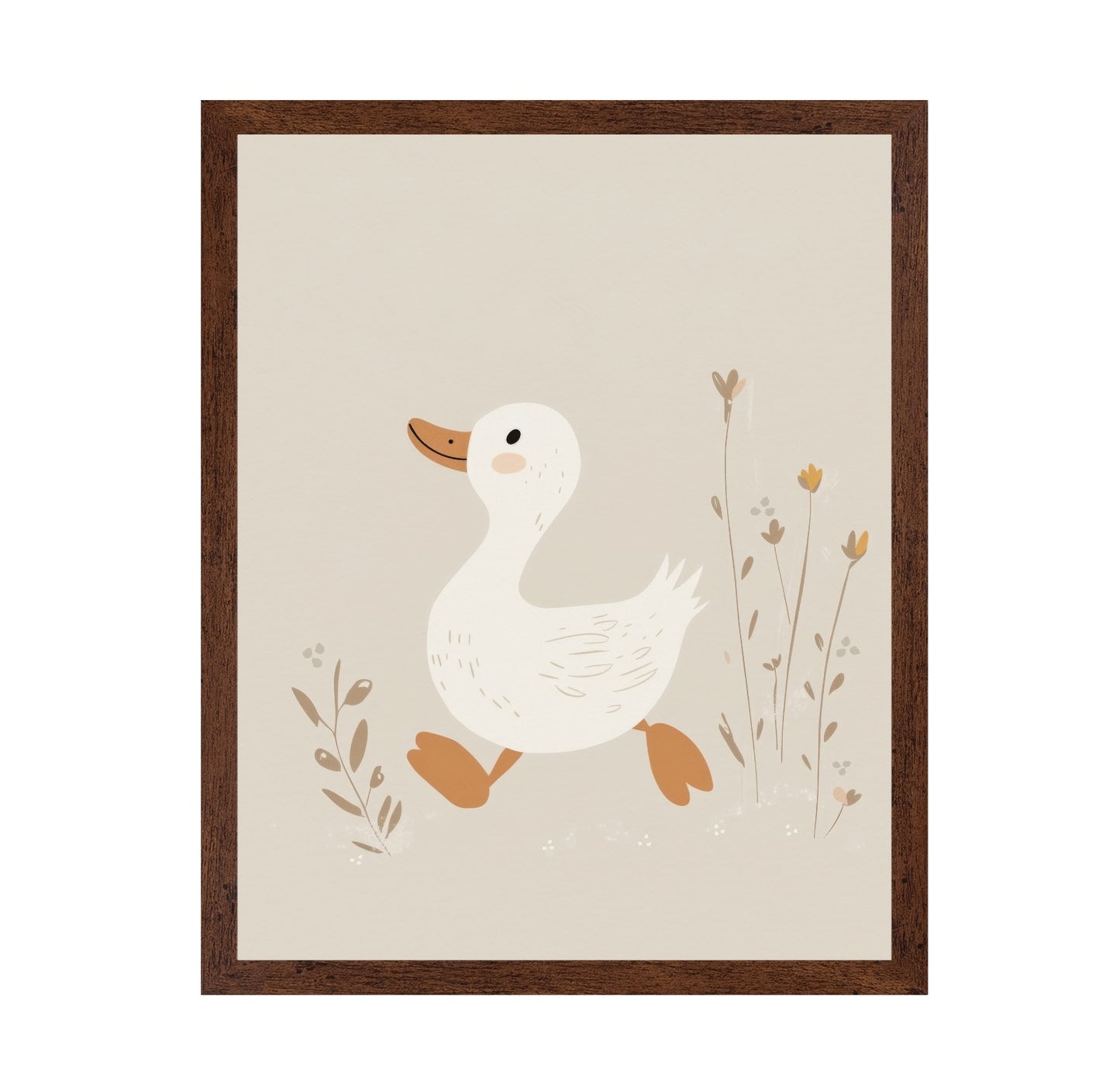 Cute Walking Duck