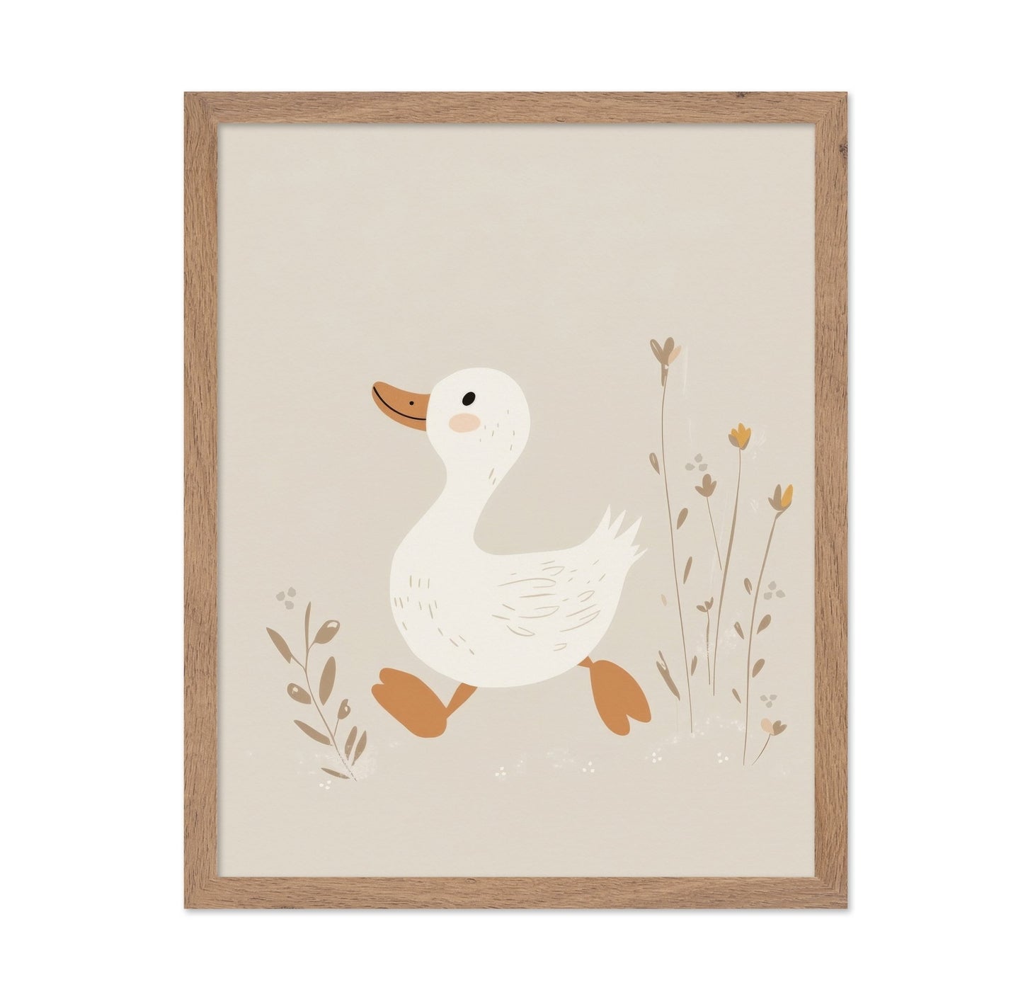 Cute Walking Duck