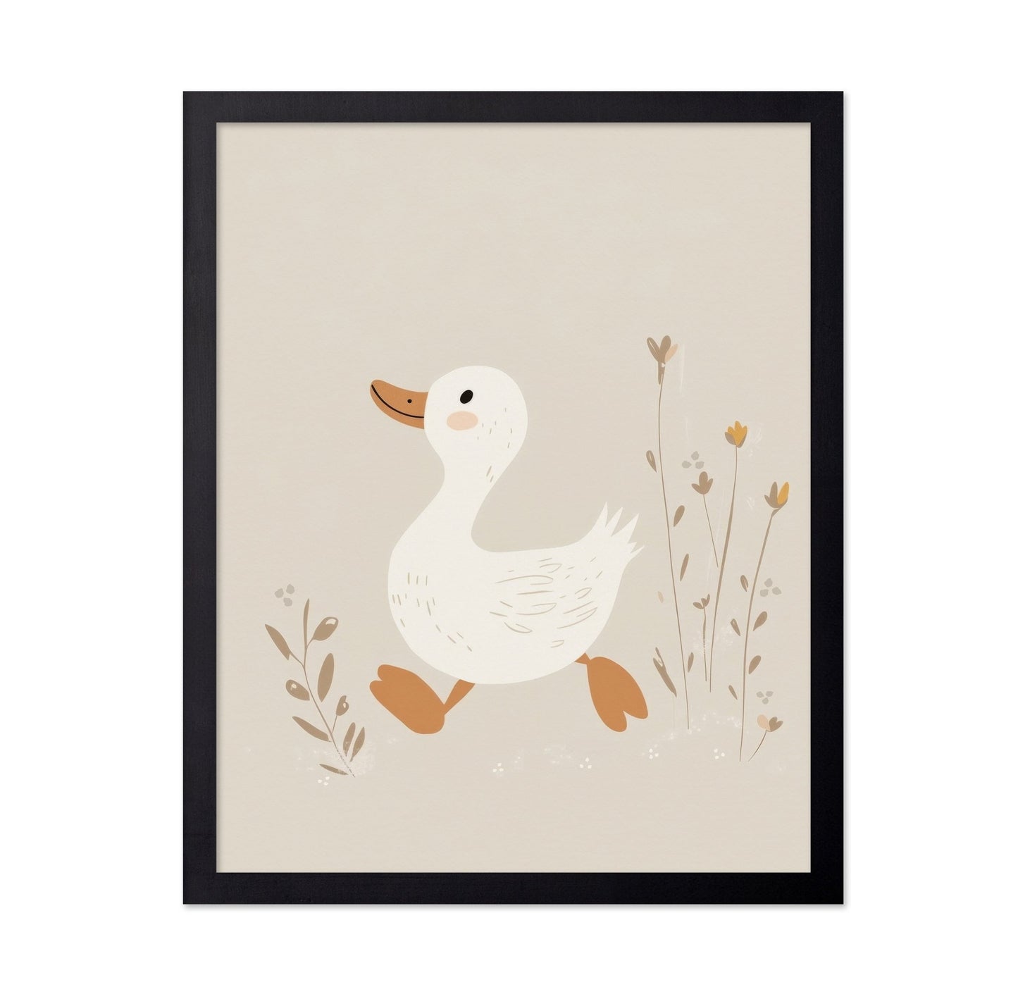 Cute Walking Duck