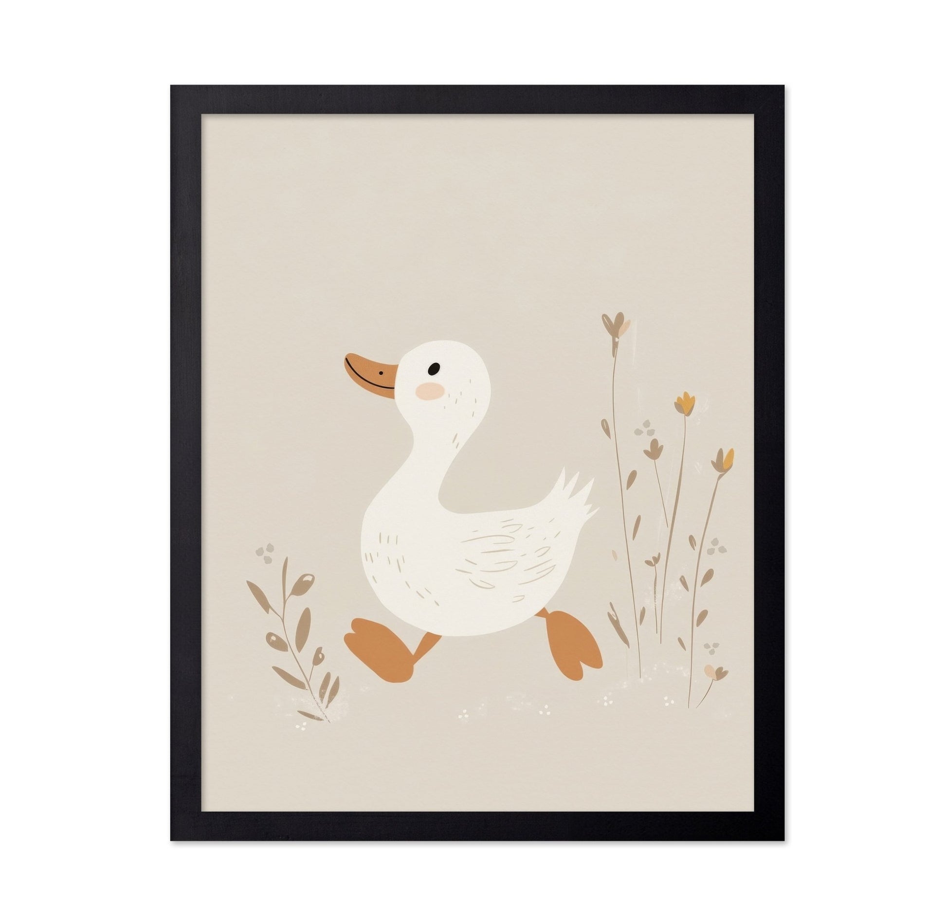 Cute Walking Duck