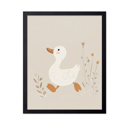 Cute Walking Duck