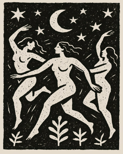 Moonlit Dance Figures