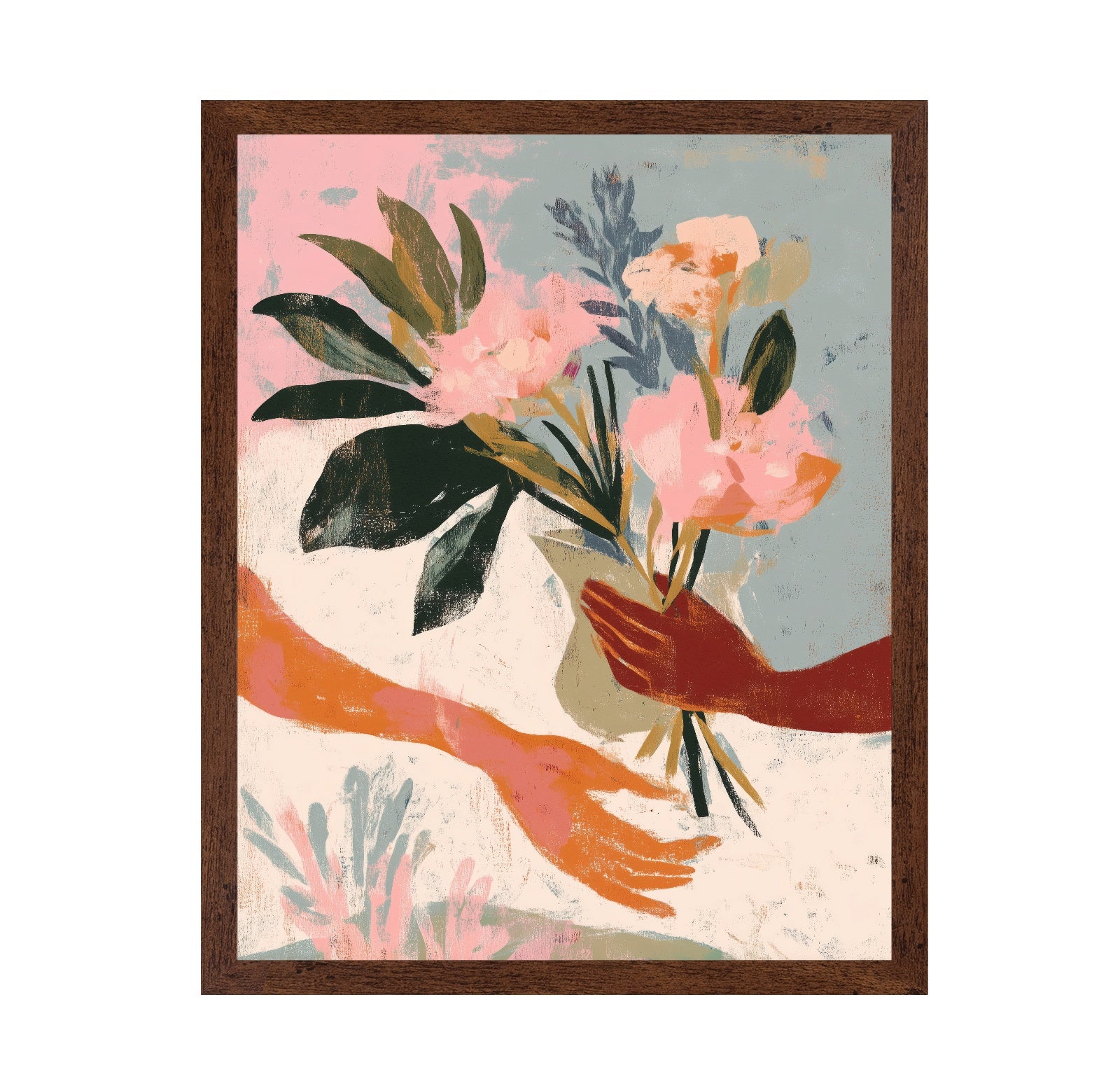 Floral Offering Hands