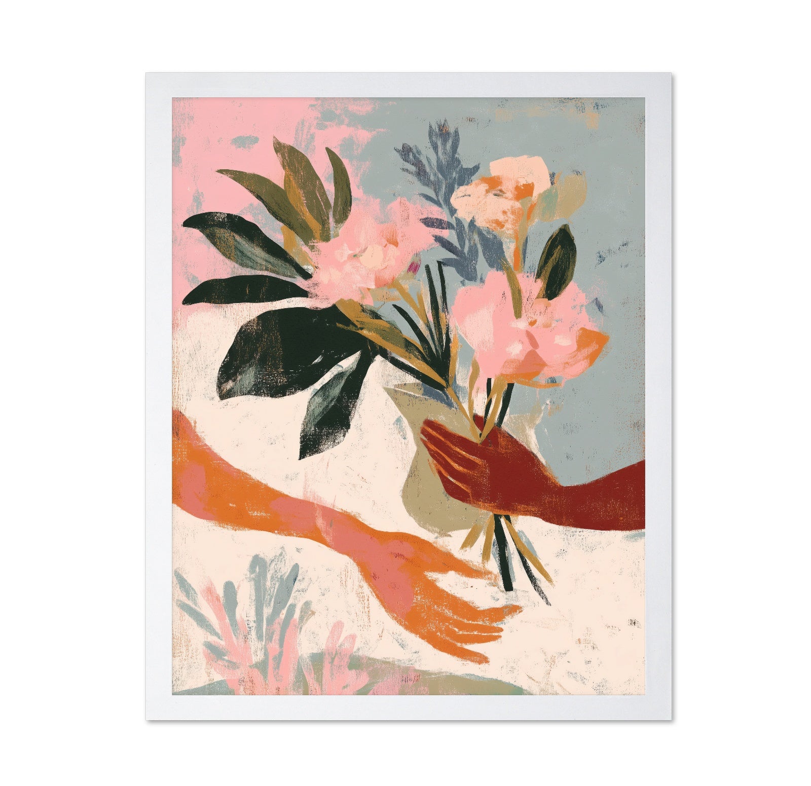 Floral Offering Hands