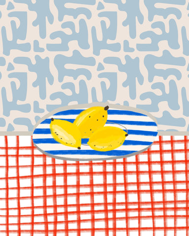Lemon Plate Pattern