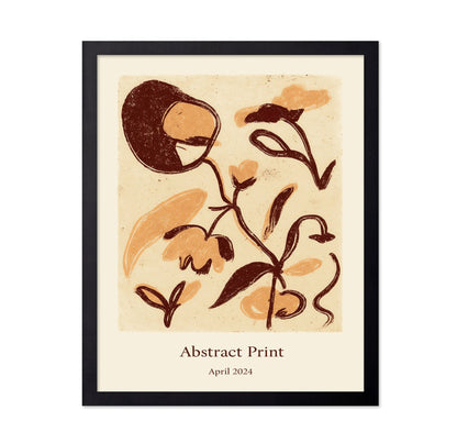 Rustic Floral Sketch No2