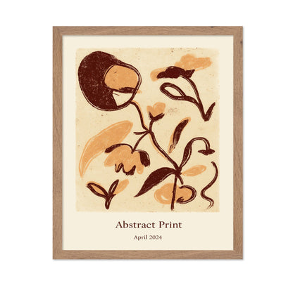Rustic Floral Sketch No2