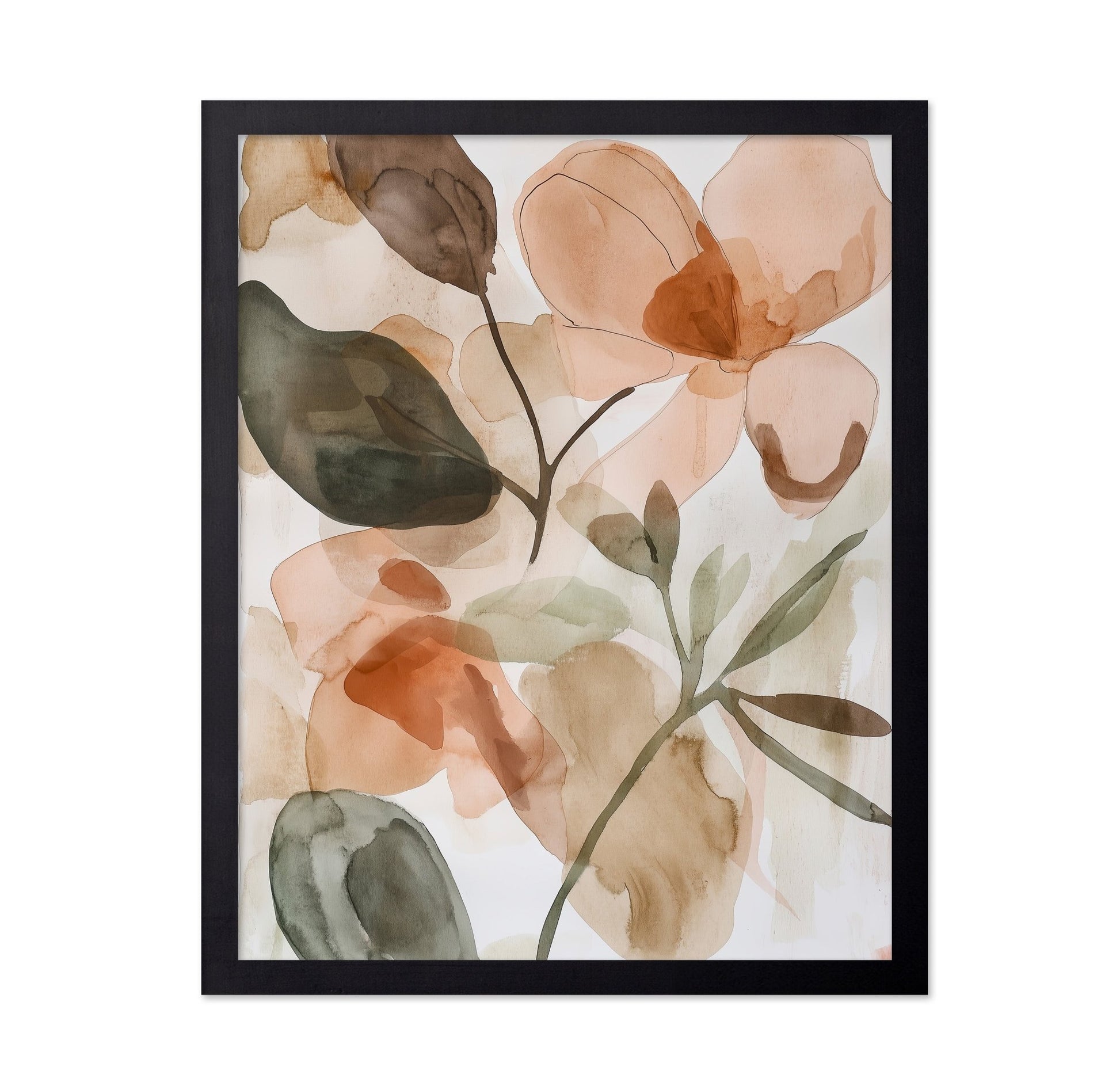 Earth Tone Floral