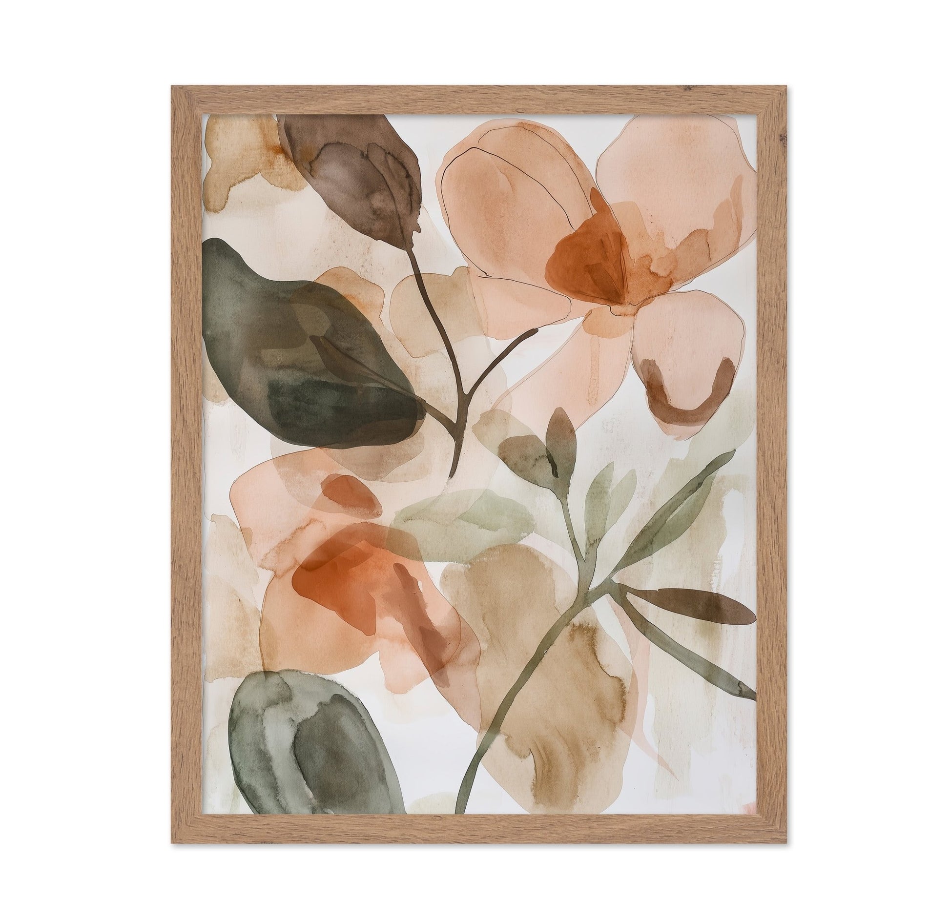 Earth Tone Floral