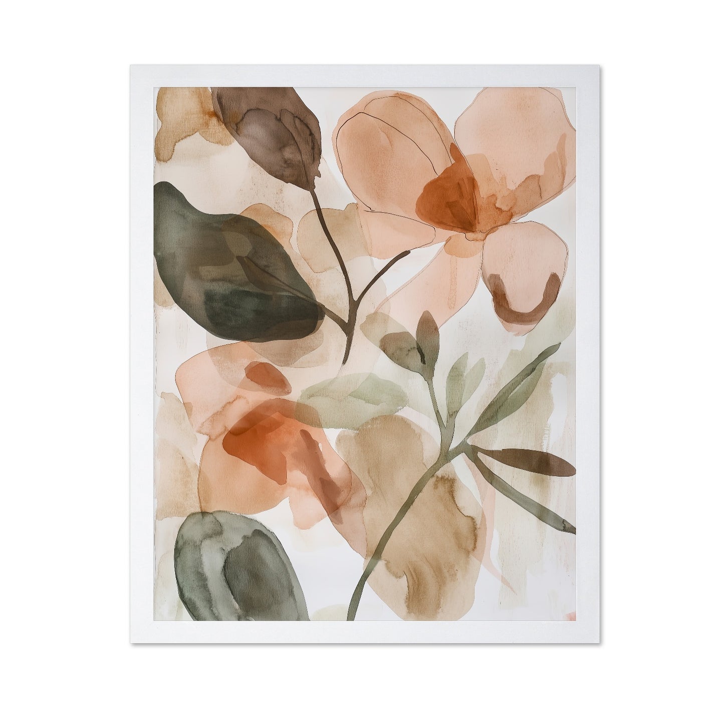 Earth Tone Floral