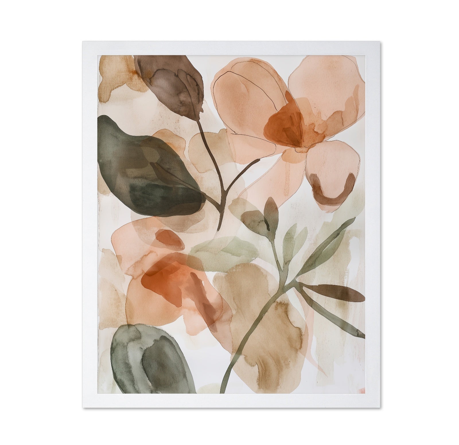 Earth Tone Floral
