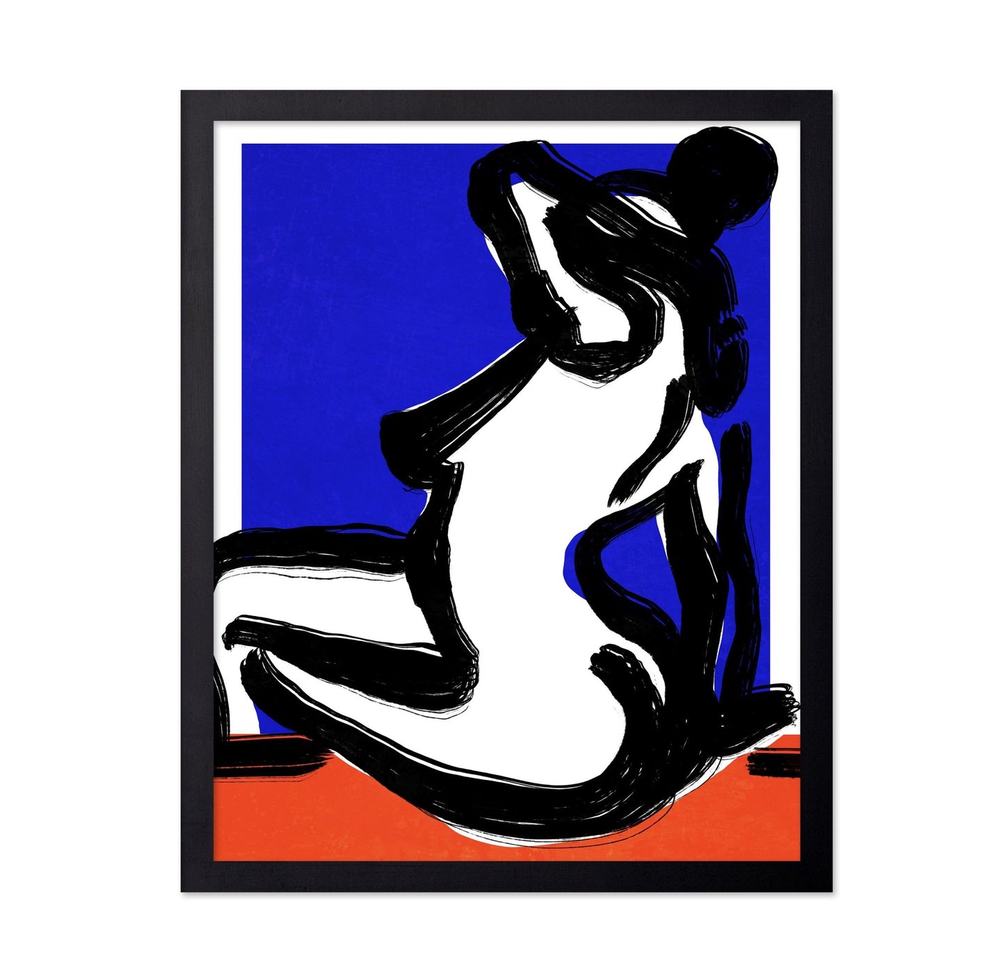 Abstract Seated Figure No2