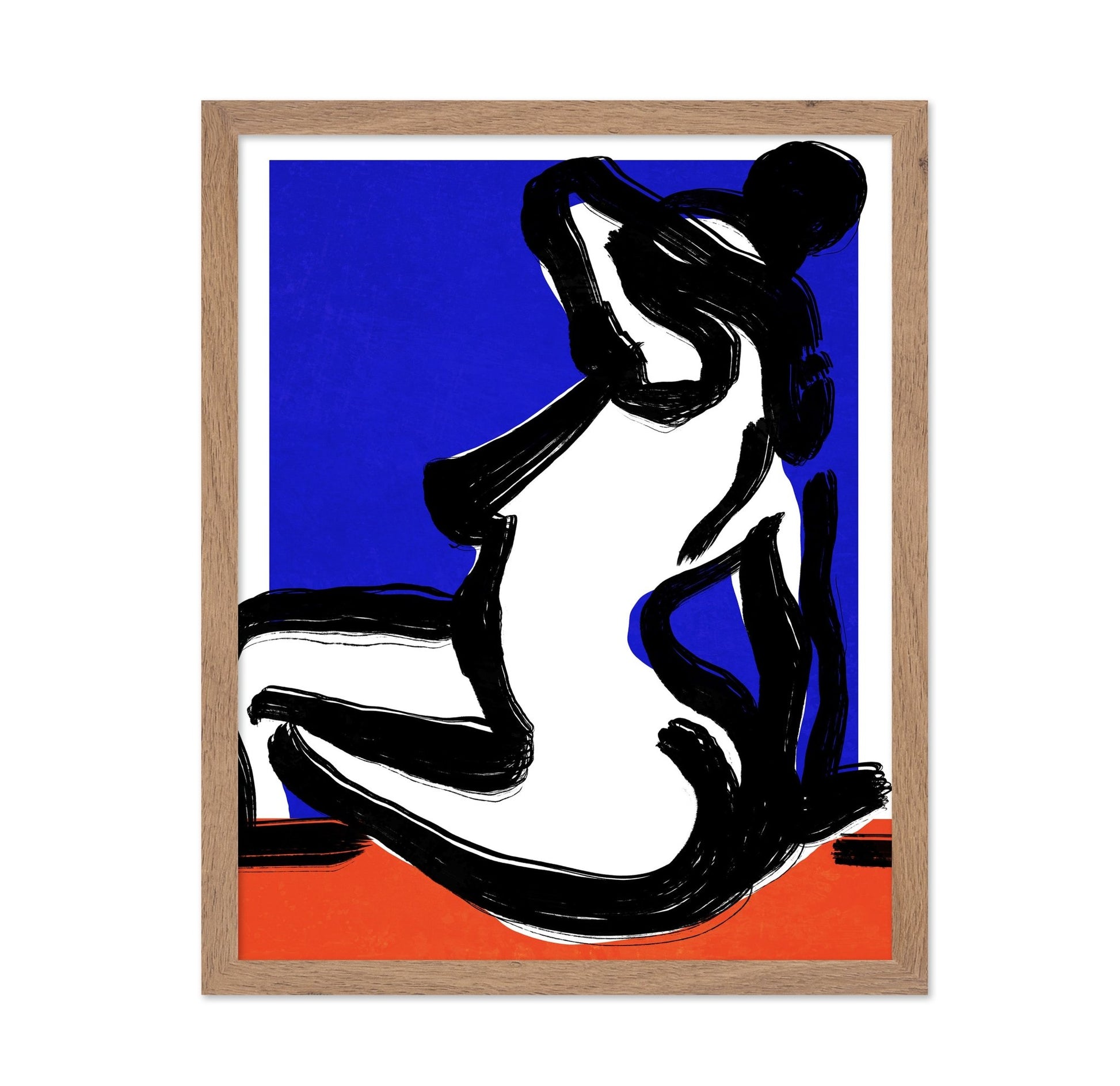 Abstract Seated Figure No2