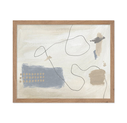 Neutral Abstract Lines No1