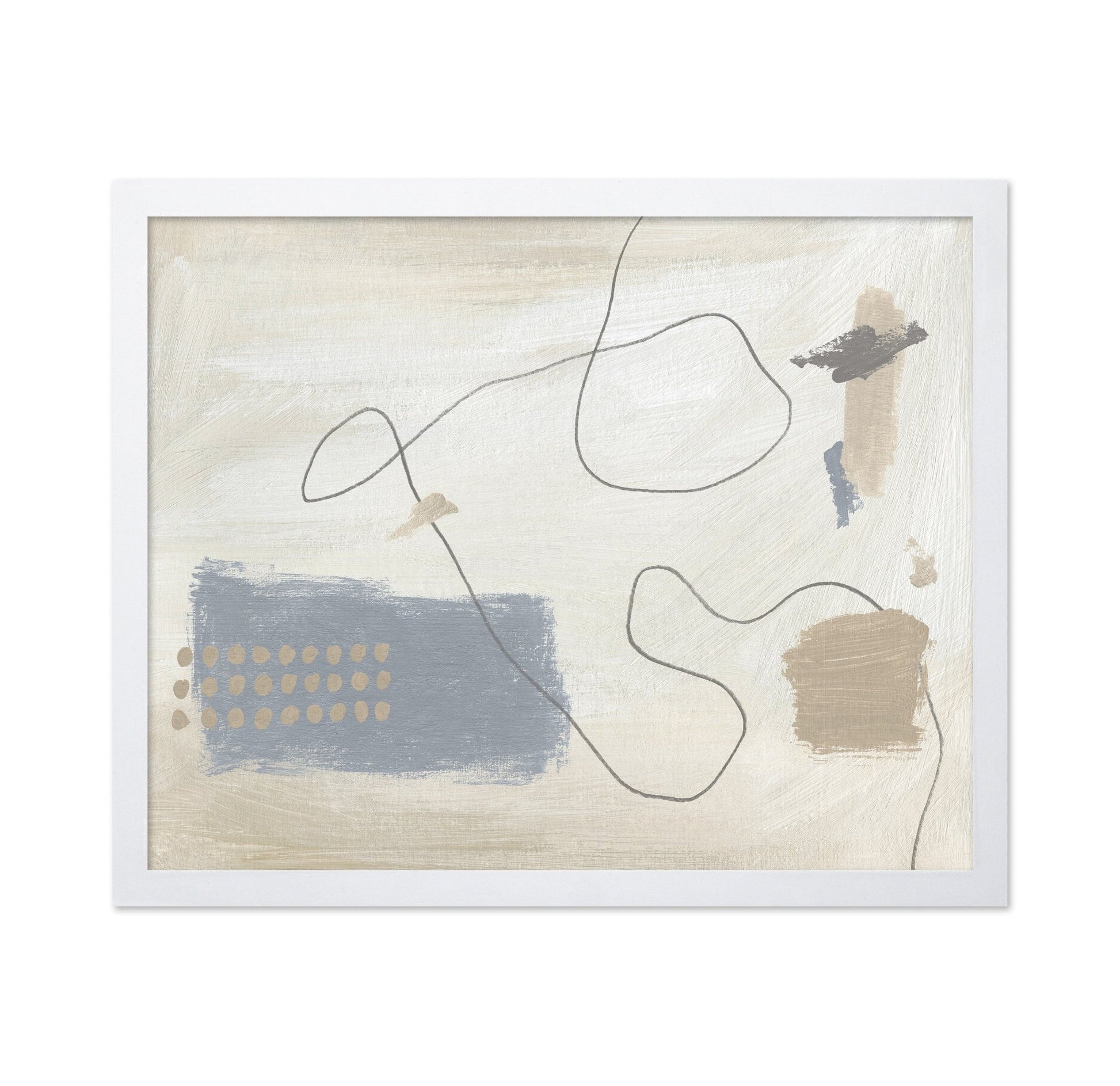 Neutral Abstract Lines No1