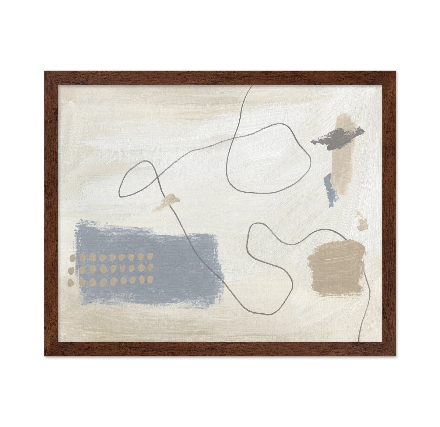 Neutral Abstract Lines No1