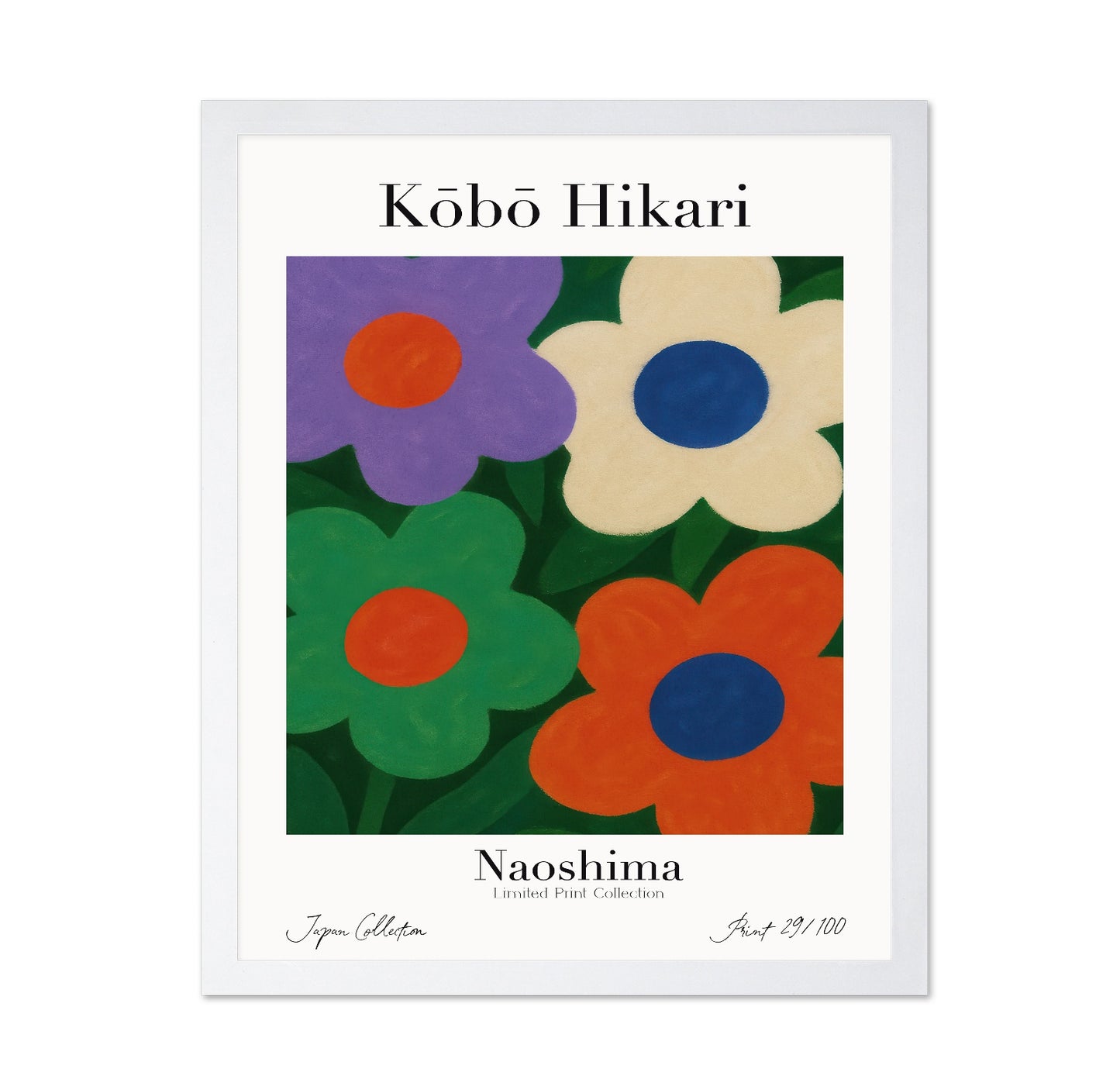 Colorful Flower Print