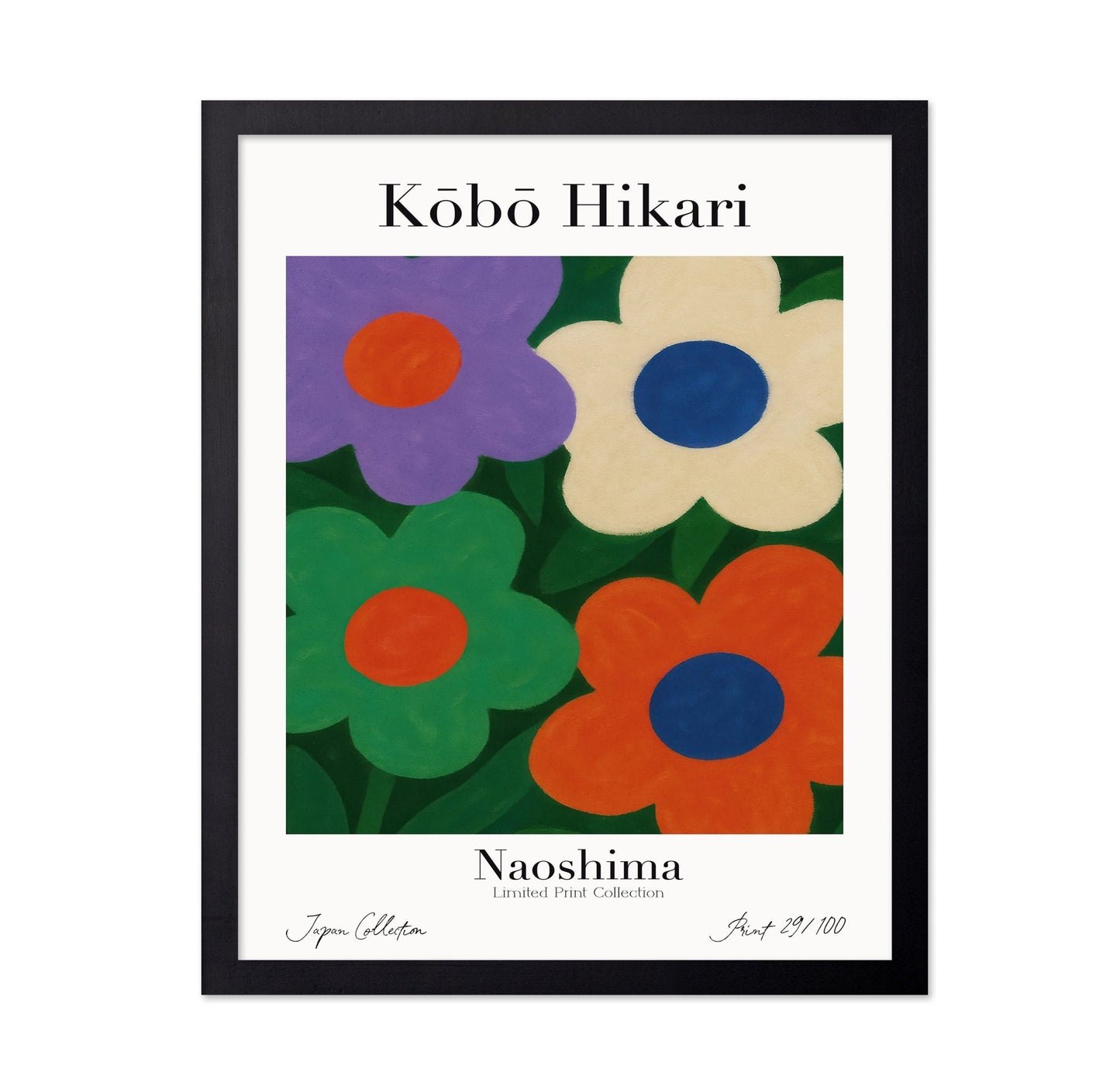 Colorful Flower Print