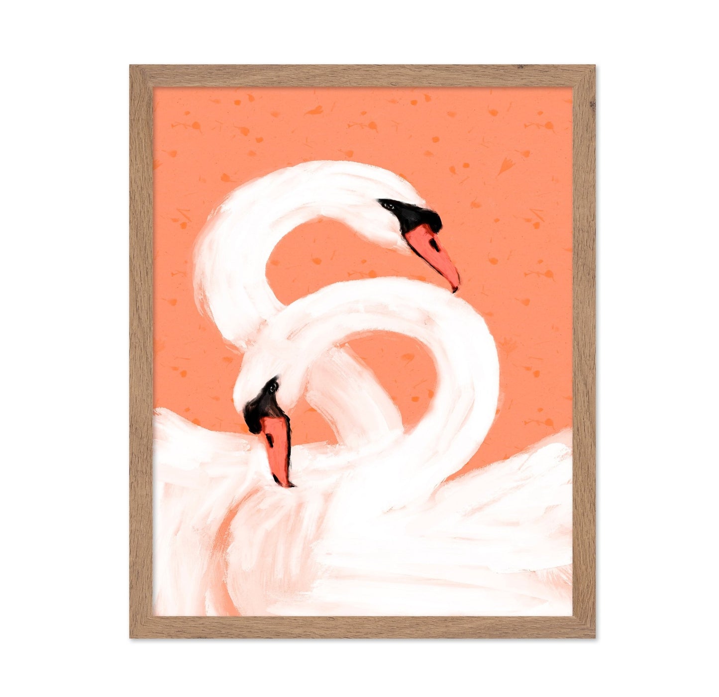 Swan Love Pair