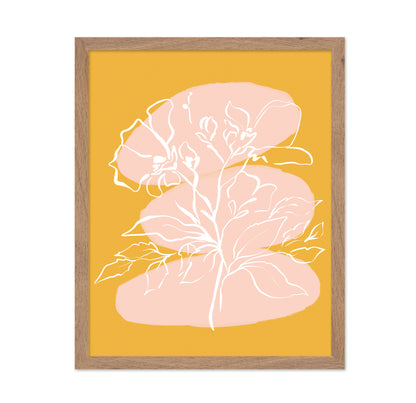 Minimal Floral Outline