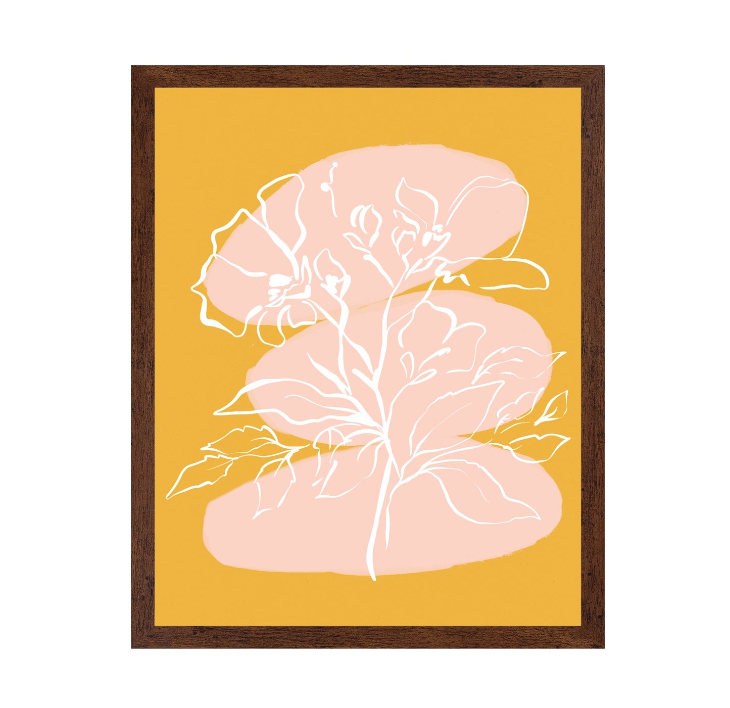 Minimal Floral Outline